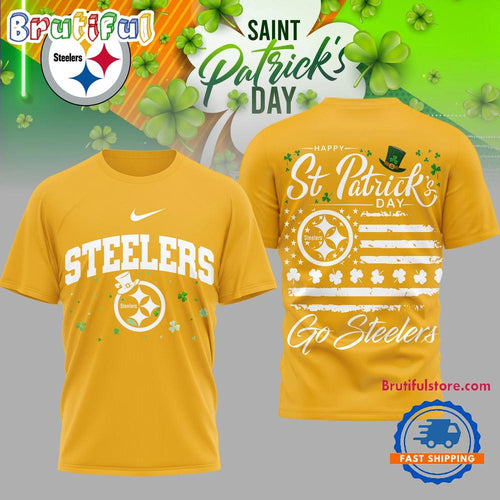 Pittsburgh Steelers 2026 NFL St. Patricks Day Special New 3D Shirt