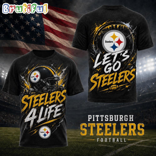 Pittsburgh Steelers NFL Fan For Life Limited Edition 3D Shirt