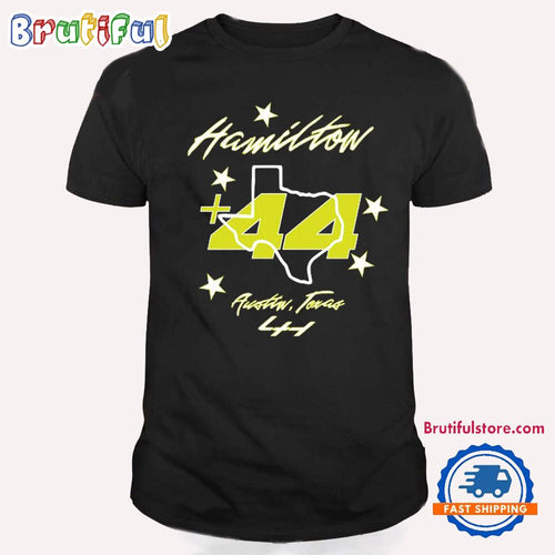 Plus 44 Hamilton Austin TX Lone Star T Shirt