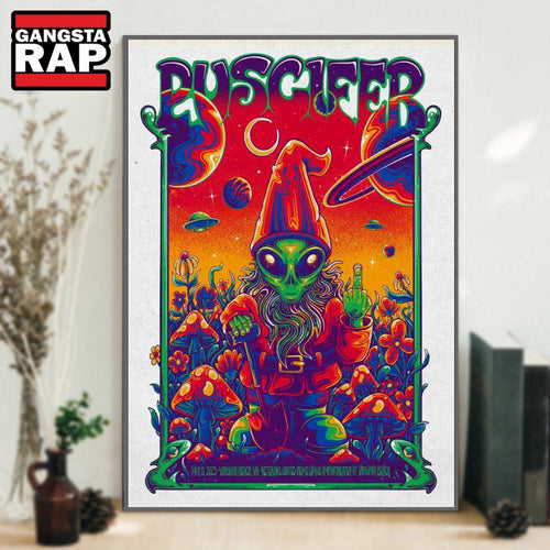 Puscifer Veterans United Home Loans Amphitheater, Virginia Beach, VA May 11 2025 Tour Poster Canvas Art