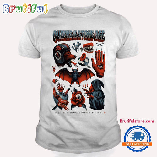 Queens Of The Stone Age July 16 2024 Live At Zitadelle Spandau Berlin DE T Shirt