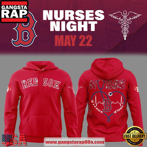 Red Sox NURSES NIGHT Limited Premium Hoodie