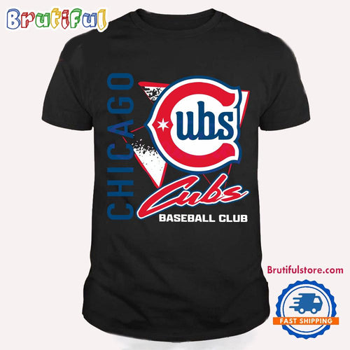 Retro Vintage Chicago Cubs Logo Baseball Club T Shirt