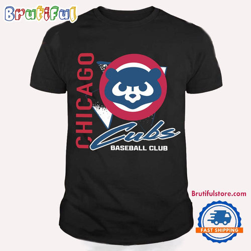 Retro Vintage Chicago Cubs Logo Mascot Baseball Club T Shirt