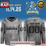 Roanoke Rail Yard Dawgs x Military Night 2025 Custom Hockey Jersey