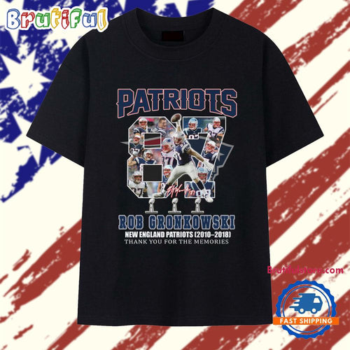 Rob Gronkowski New England Patriots Vintage T Shirt