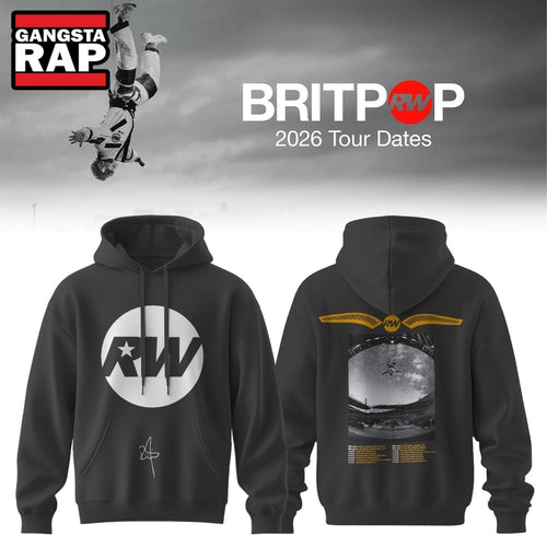 Robbie Williams BRITPOP World Tour 2026 Tour Dates Limited Hoodie , Music Trending 3D Shirt