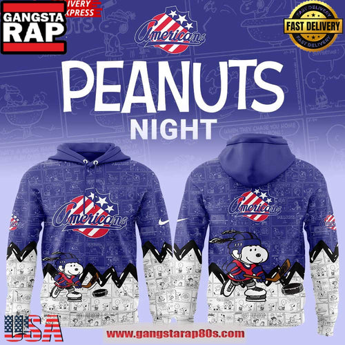 Rochester Americans 75th Anniversary of Peanuts Hoodie