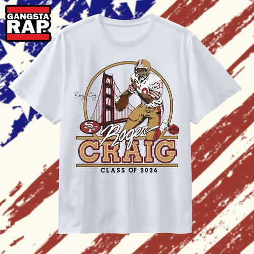 Roger Craig 49ers Class of 2026 Homage T Shirt , Vintage Trending Shirt