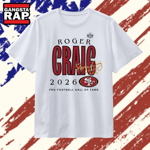 Roger Craig 49ers Class of 2026 T Shirt , Vintage Trending Shirt