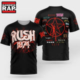 Rush Merch Starman 50th Anniversary 1974 T Shirt , Music Trend Shirt