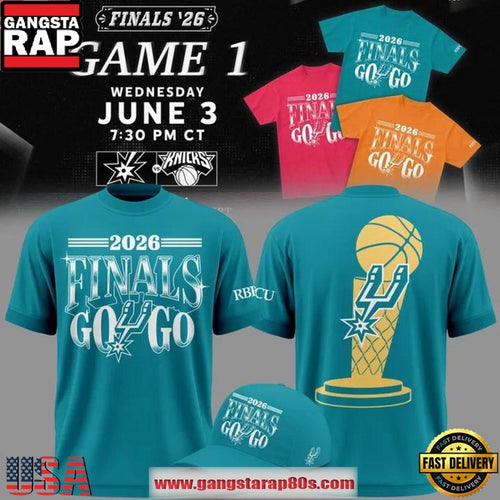 San Antonio Spurs 2026 NBA Finals Game 1 Limited Edition T Shirt
