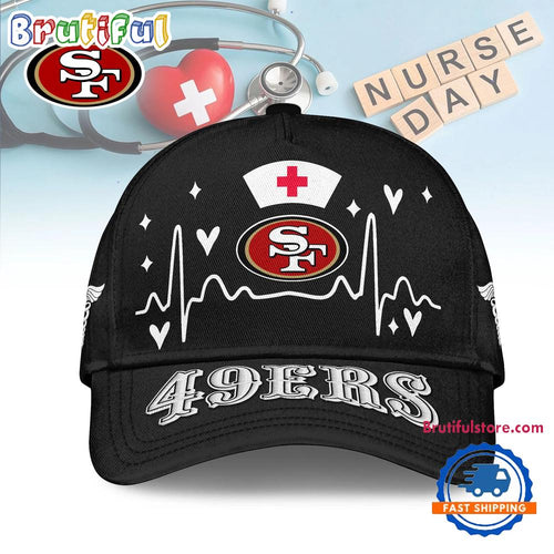 San Francisco 49ers 2026 NFL Nurse Vibes Classic Cap