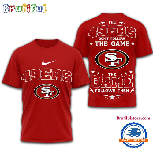 San Francisco 49ers 2026 NFL Rule The Field Limited 3D T Shirt