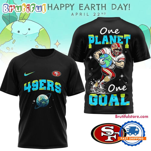San Francisco 49ers 2026 NFL x Earth Day Limited Edition 3D T Shirt