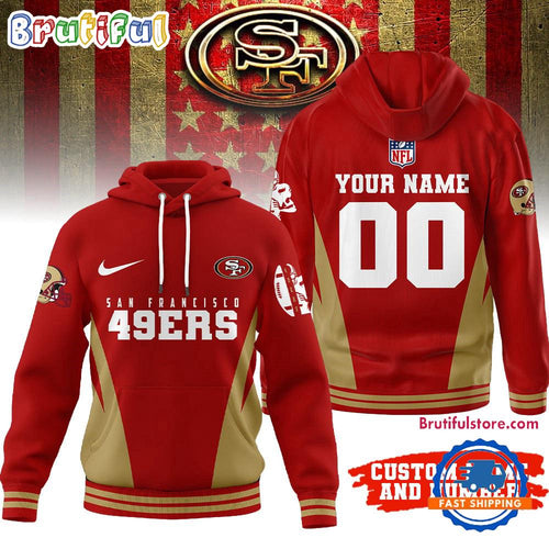 San Francisco 49ers NFL Personalized Fan Limited Edition Hoodie Shirt