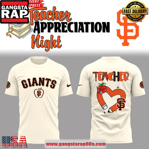 San Francisco Giants x Teacher Appreciation Night 2025 Unisex T Shirt