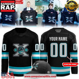 San Jose Barracuda Keepsakes 2025 Custom Special Edition Hockey Jersey