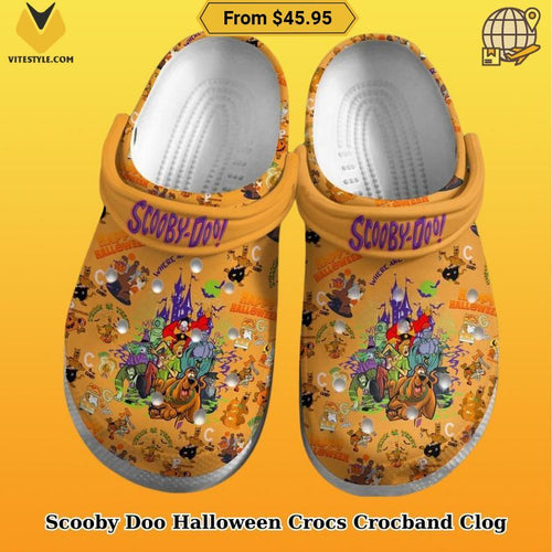 Scooby Doo Halloween Crocs Crocband Clog
