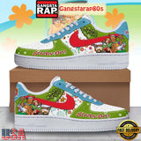 Scooby Doo Merry Christmas 2025 Air Force 1 Running Sneakers Shoes