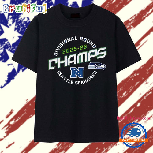 Seahawks Champs Divisional Round 2025-26 T Shirt