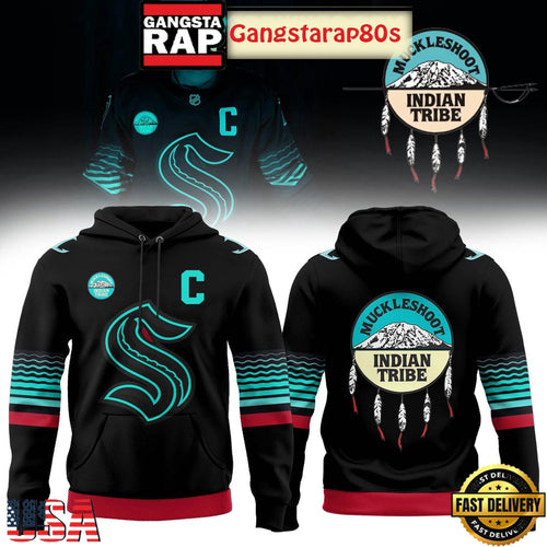 Seattle Kraken Muckleshoot Indian Tribe Unisex 3D Hoodie