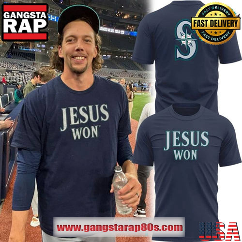 Seattle Mariners Jesus Won Limited Edition Unisex 3D Shirt