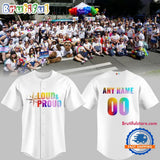 Seattle Mariners Special New Pride 25 Custom Jersey Shirt