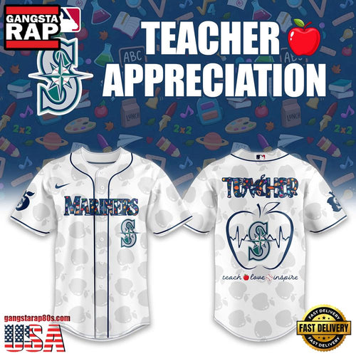Seattle Mariners TEACHER NIGHT 2025 LimitedBaseball Jersey Shirt