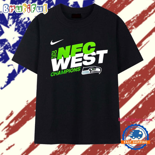 Seattle Seahawks 2025-26 NFC South Champions logo T Shirt
