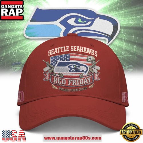 Seattle Seahawks NFL RED Friday Classic Cap Hats