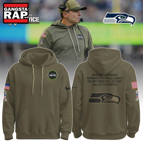 Seattle Seahawks NFL Salute To Service 2026 Limited Edition Hoodie