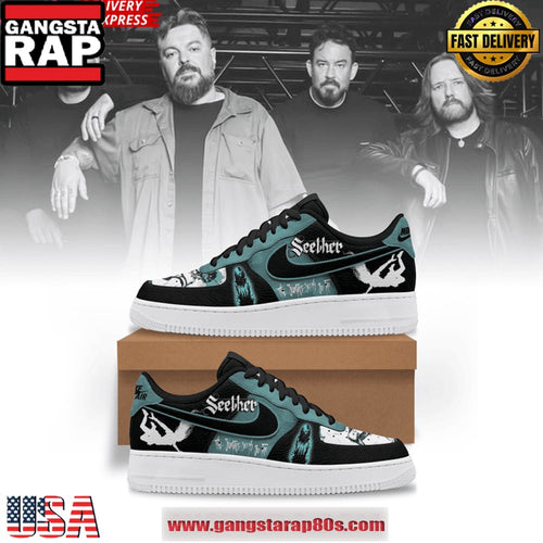 Seether Karma and Effect Limited Edition Air Force 1 Sneakers Shoes