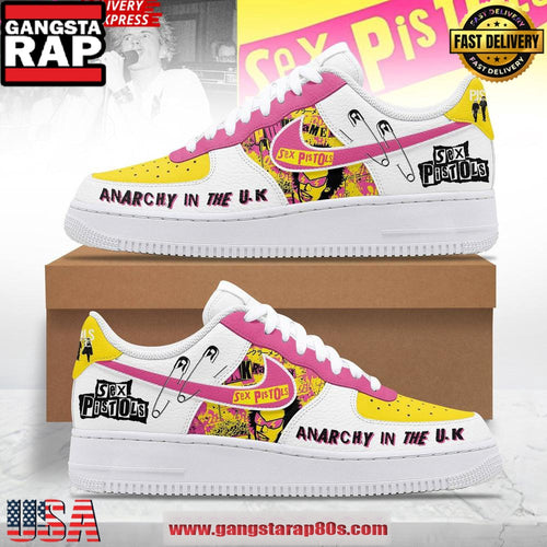 Sex Pistols Anarchy In The U.K Special Air Force 1 Sneakers Shoes