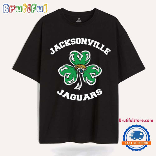 Shamrock St Patricks Day Jacksonville Jaguars NFL 2025 T Shirt