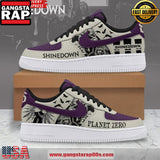 Shinedown Planet Zero Air Force 1 Running Sneakers Shoes