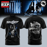 Skillet Band I Need A Hero Comatose 20th Anniversary Tour 3D Shirt Hoodie T-Shirt