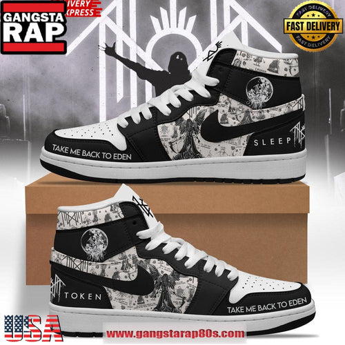 Sleep Token Take Me Back To Eden Special Air Jordan 1 Sneakers Shoes
