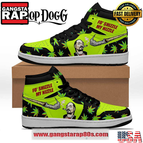 Snoop Dogg FO Shizzle My Nizzle Limited Edition Air Jordan 1 Sneakers Shoes