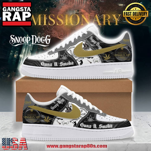 Snoop Dogg Missionary Air Force 1 Running Sneakers Shoes