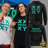 Sophie Cunningham Indiana Fever Thank You Sophie For Speaking Up For Girls Black Hoodie T-Shirt