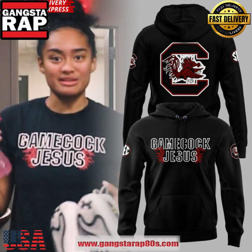 South Carolina Gamecocks 2025 Black All Over Print Hoodie