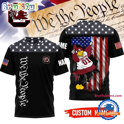 South Carolina Gamecocks 2025 NCAA We The People Limited Edition 3D Shirt