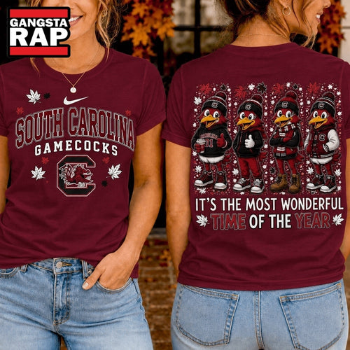 South Carolina Gamecocks 2026 NCAA Autumn Festive Cheer T Shirt