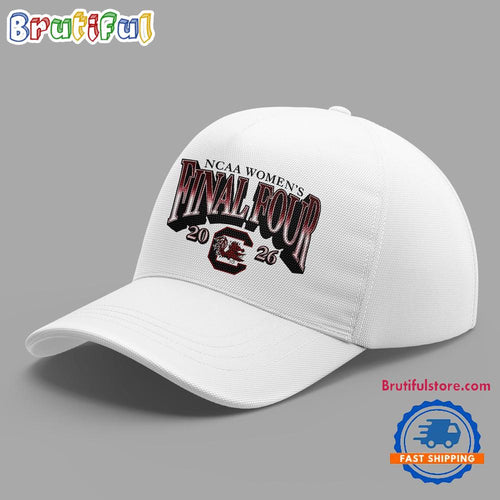 South Carolina Gamecocks Women’s Basketball 2026 NCAA FINAL FOUR White Classic Cap