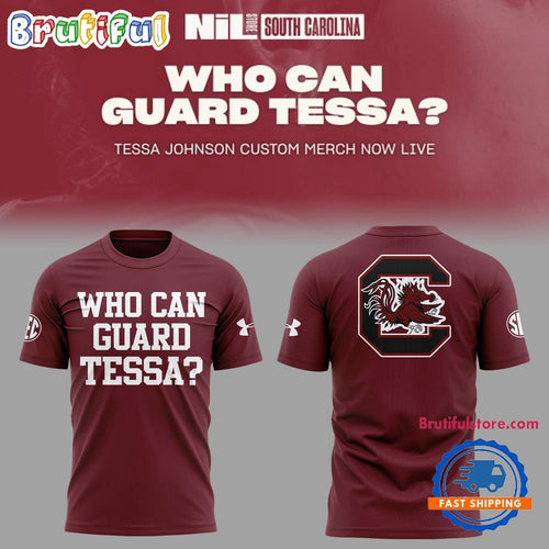 South Carolina Gamecocks Women’s Basketball Who Can Guard Tessa Red Hoodie T-Shirt