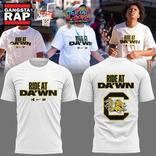 South Carolina Women’s Basketball Dawn Staley Ride At Dawn Graphic 3D Shirt