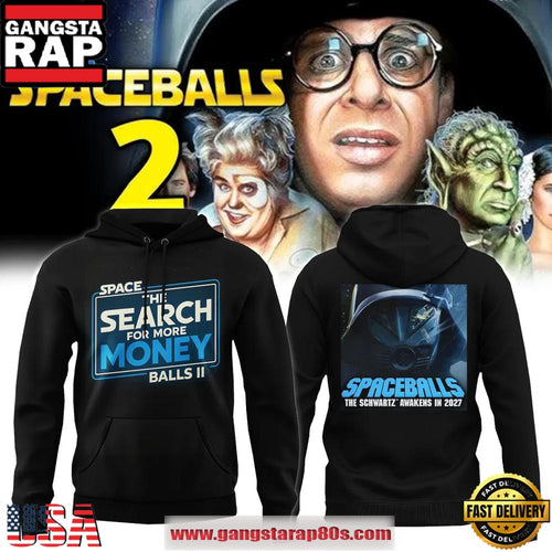Spaceballs 2 The Schwartz Awakens in 2027 All Over Print Hoodie