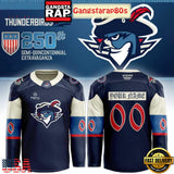 Springfield Thunderbirds Our 250th Anniversary Special Custom Hockey Jersey