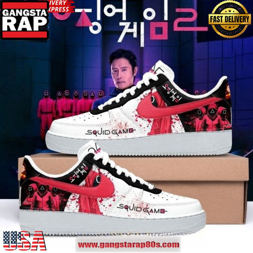 Squid Game 2 Limited Edition Air Force 1 Shoes Running Sneakers